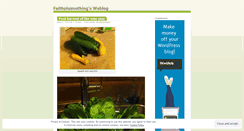 Desktop Screenshot of faithplusnothing.wordpress.com