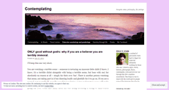 Desktop Screenshot of inshadecontemplating.wordpress.com
