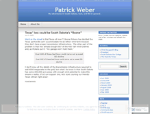 Tablet Screenshot of plweber.wordpress.com