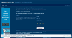 Desktop Screenshot of fabioluizcarvalho.wordpress.com