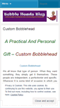 Mobile Screenshot of bobbleheadsblog.wordpress.com