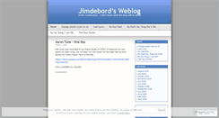 Desktop Screenshot of jimdebord.wordpress.com