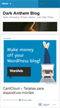 Mobile Screenshot of darkanthem.wordpress.com