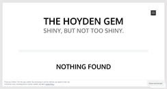 Desktop Screenshot of hoydengem.wordpress.com