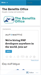 Mobile Screenshot of benefitsoffice.wordpress.com
