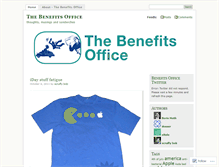 Tablet Screenshot of benefitsoffice.wordpress.com