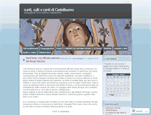 Tablet Screenshot of castelbuonizzando.wordpress.com