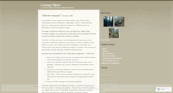 Desktop Screenshot of learningobjects.wordpress.com