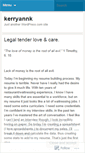 Mobile Screenshot of kerryannk.wordpress.com