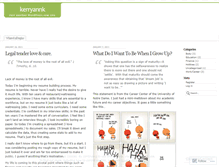 Tablet Screenshot of kerryannk.wordpress.com