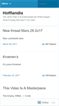 Mobile Screenshot of hofflandia.wordpress.com