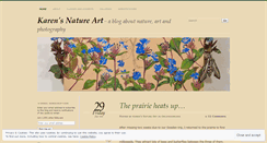 Desktop Screenshot of karensnatureart.wordpress.com