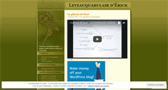 Desktop Screenshot of leveauquabulair.wordpress.com