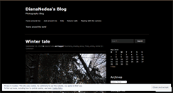 Desktop Screenshot of diananedea.wordpress.com