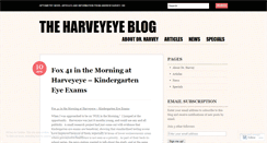 Desktop Screenshot of harveyeye.wordpress.com