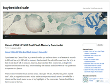 Tablet Screenshot of buybestdealsale.wordpress.com