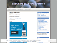 Tablet Screenshot of enoamore.wordpress.com
