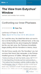 Mobile Screenshot of eutychuswindow.wordpress.com