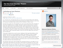 Tablet Screenshot of eutychuswindow.wordpress.com