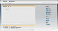 Desktop Screenshot of fashionhappenshere.wordpress.com