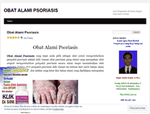 Tablet Screenshot of obatalamipsoriasis.wordpress.com