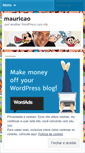 Mobile Screenshot of mauricao.wordpress.com