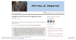 Desktop Screenshot of mstuartm.wordpress.com