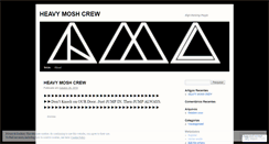 Desktop Screenshot of heavymoshcrew.wordpress.com