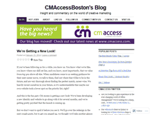 Tablet Screenshot of cmaccessboston.wordpress.com