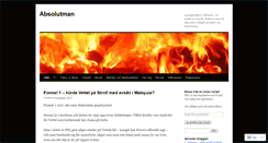 Desktop Screenshot of absolutman.wordpress.com