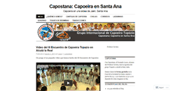Desktop Screenshot of capostana.wordpress.com