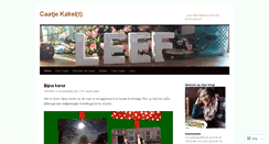 Desktop Screenshot of caatjekakel.wordpress.com
