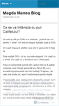 Mobile Screenshot of magdamanea.wordpress.com