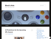Tablet Screenshot of ablack5.wordpress.com