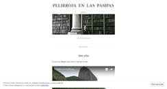 Desktop Screenshot of pelirrojaenlaspampas.wordpress.com