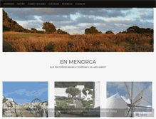 Tablet Screenshot of enmenorca.wordpress.com