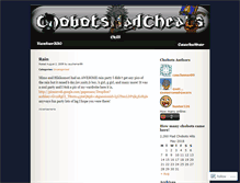 Tablet Screenshot of chobotsmadcheats.wordpress.com