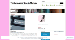 Desktop Screenshot of lawaccordingtomurphy.wordpress.com