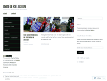 Tablet Screenshot of inkedreligion.wordpress.com
