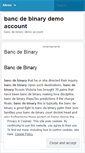 Mobile Screenshot of dol.bancdebinarydemoaccount.wordpress.com