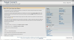 Desktop Screenshot of f4isal.wordpress.com