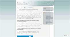 Desktop Screenshot of bizetq.wordpress.com