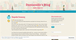 Desktop Screenshot of duniasulis.wordpress.com