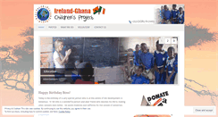 Desktop Screenshot of ghanaireland.wordpress.com