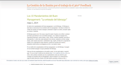 Desktop Screenshot of feedbackysatisfaccion.wordpress.com