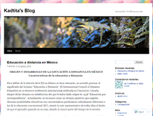 Tablet Screenshot of kadtita.wordpress.com