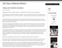 Tablet Screenshot of 365daysofwomen.wordpress.com