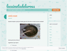 Tablet Screenshot of lacuinetadelarous.wordpress.com