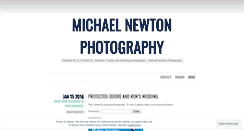 Desktop Screenshot of michaelnewtonphotography.wordpress.com