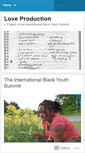 Mobile Screenshot of loveproduction.wordpress.com